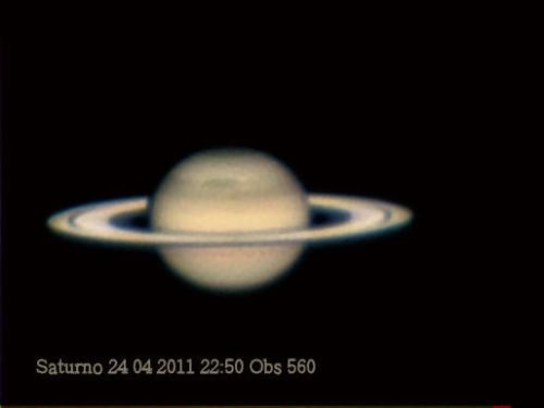 nuovo aspetto di Saturno